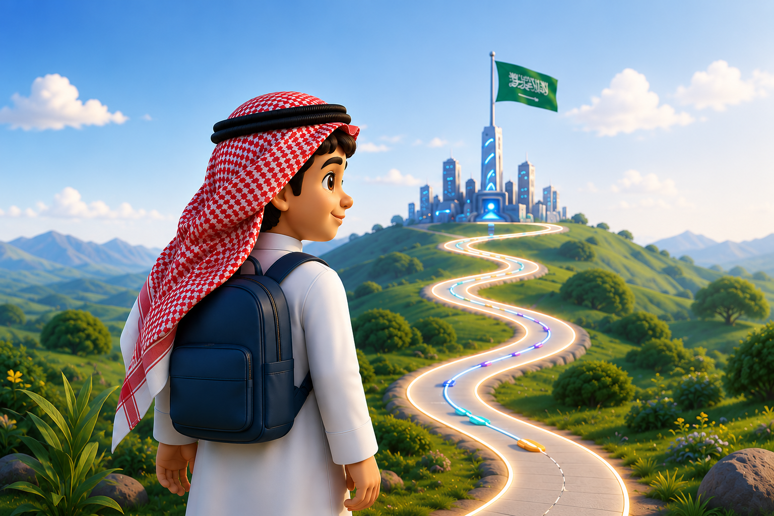 رحلة الطفل نحو المستقبل